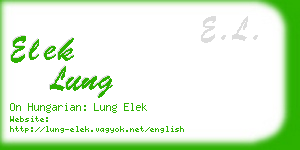 elek lung business card